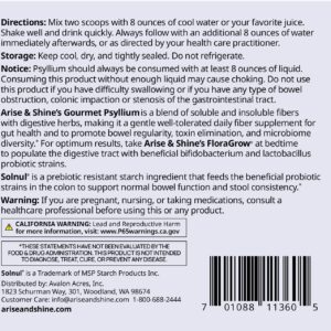 Gourmet Psyllium Directions