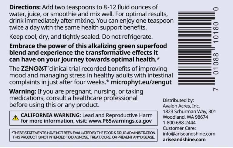 Alkalizer Directions Alkalizer Directions